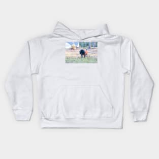 This is my yard Kids Hoodie